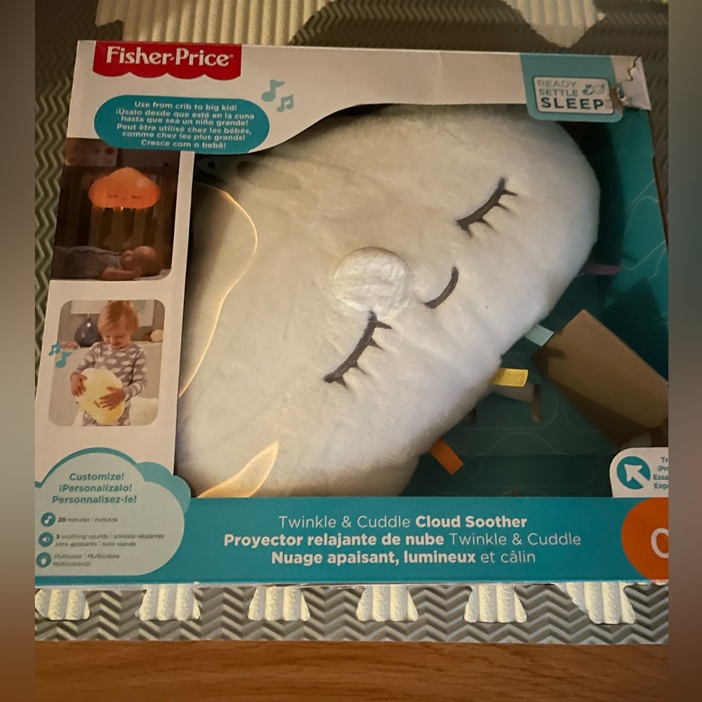 Fisher price ready settle sleep, brand new open box, never used